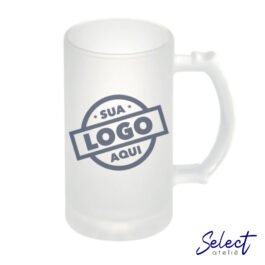 Caneca de Chopp Vidro 475ml Fosca