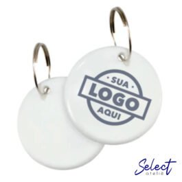 Chaveiro de Polímero Coração (unidade)