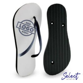 Chinelo Preto para Sublimação