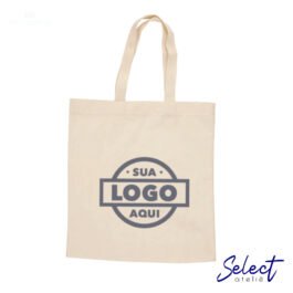 Sacola Ecobag em Algodão Cru Ecológico 35x40cm